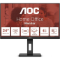 Moniteur AOC 24" LED IPS FullHD 1080p 75 Hz - Réponse 4 ms - Réglage de la hauteur - Angle de vision 178° - Haut-parleurs