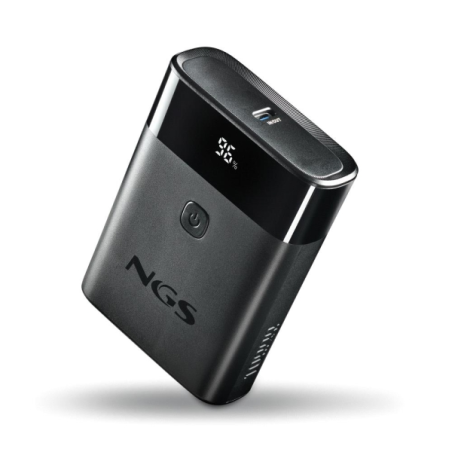 Batterie externe NGS TWIX10 10 000 mAh 22,5 W PD et QC - USB-C - Noir