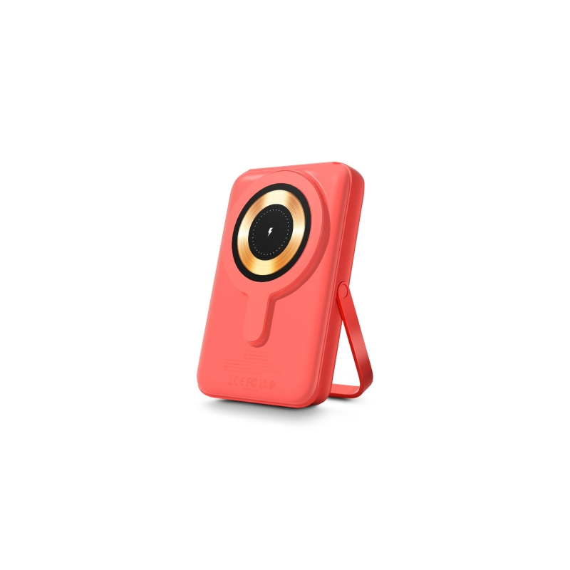 Batterie externe universelle Urban Factory Magnee Power 10 000 mAh - Entrée USB-C - Sorties USB-C, USB-A et sans fil - Couleur