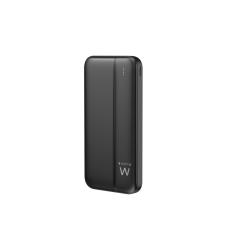 Batterie externe Ewent EW1161 10 000 mAh 22,5 W PD et QC - USB-A, USB-C - Noir