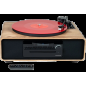 Thomson MIC300TT Micro Stéréo 60W Bluetooth 5.0 avec Platine Vinyle Intégrée - Lecteur CD, Radio FM, Lecteur USB (MP3)