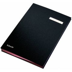 ✅ Esselte Signature Porta Bellows PP Spine Bellows - 20 Intercalaires - Couvertures doublées en plastique PP - en stock