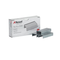 ✅ Rexel Boite de 1000 Agrafes 24/6 - Jusqu'à 20 Feuilles - Acier Haute Qualité - Pin 6mm couleur Acero en stock