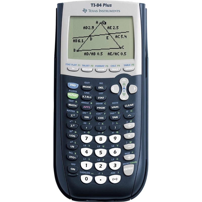 Calculatrice graphique Texas Instruments TI-84 Plus bleu