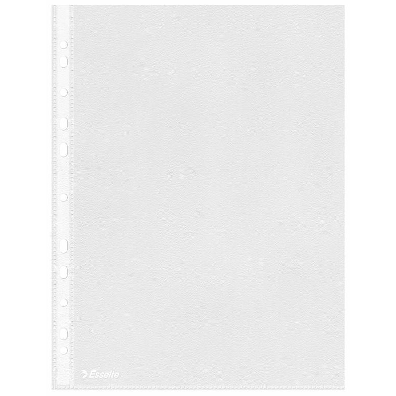 Lot de 100 Esselte Eco - Porte-Documents A4 Transparent