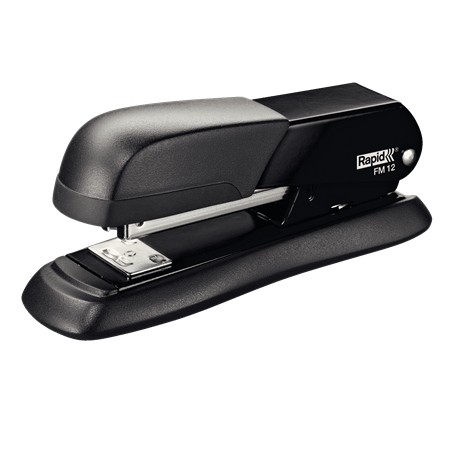 ✅ Agrafeuse de bureau en métal Rapid FM12 - Jusqu'à 25 feuilles - Pour agrafes 24/6 et 26/6 - Mode clouage et en stock