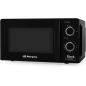 Micro-ondes Orbegozo Mi 2117 - Capacité 20 L - Puissance 700 W - 6 niveaux de puissance - Minuterie 30 min - Couleur Noir