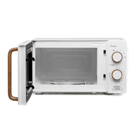 Micro-ondes Orbegozo Mi 2122 - Capacité 20 L - Puissance 700 W - 6 niveaux de puissance - Minuterie 30 min - Décongélation - 230