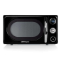 Micro-ondes multifonction rétro Orbegozo MIG 2044 - Puissance 1000W - Grill 900W - Capacité 20L - 10 niveaux de puissance - Minu