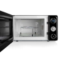 Micro-ondes multifonction rétro Orbegozo MIG 2044 - Puissance 1000W - Grill 900W - Capacité 20L - 10 niveaux de puissance - Minu