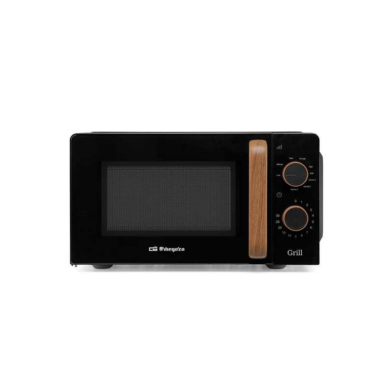 Micro-ondes multifonction Orbegozo MIG 2140 - Capacité 20 L - Puissance 700 W - Grill 900 W - 5 niveaux de puissance - Fonction