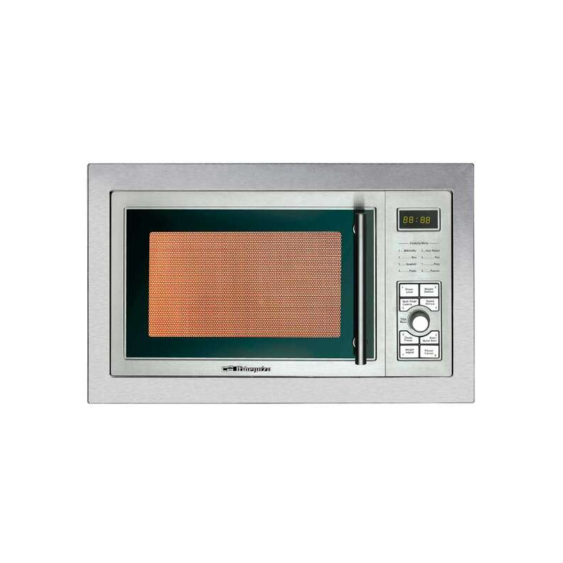 Micro-ondes encastrable Orbegozo MIG 2325 - Puissance et sécurité pour votre maison - 8 niveaux de puissance - 9 menus de cuisso