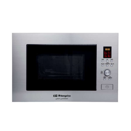 Micro-ondes encastrable multifonction Orbegozo MIG 2330 - Puissance 900W - Grill 1000W - Capacité 23L - 8 menus de cuisson autom