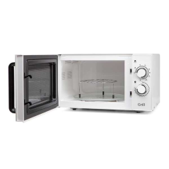 Micro-ondes Orbegozo MIG 2531 en acier inoxydable Puissance 900 W - Grill 1000 W - Capacité 25 L Fonction décongélation et 3 fon