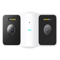 Caméra extérieure Xiaomi CW100 à double caméra - Double objectif ultra grand-angle - Résolution 2K 3 MP - Vision nocturne couleu