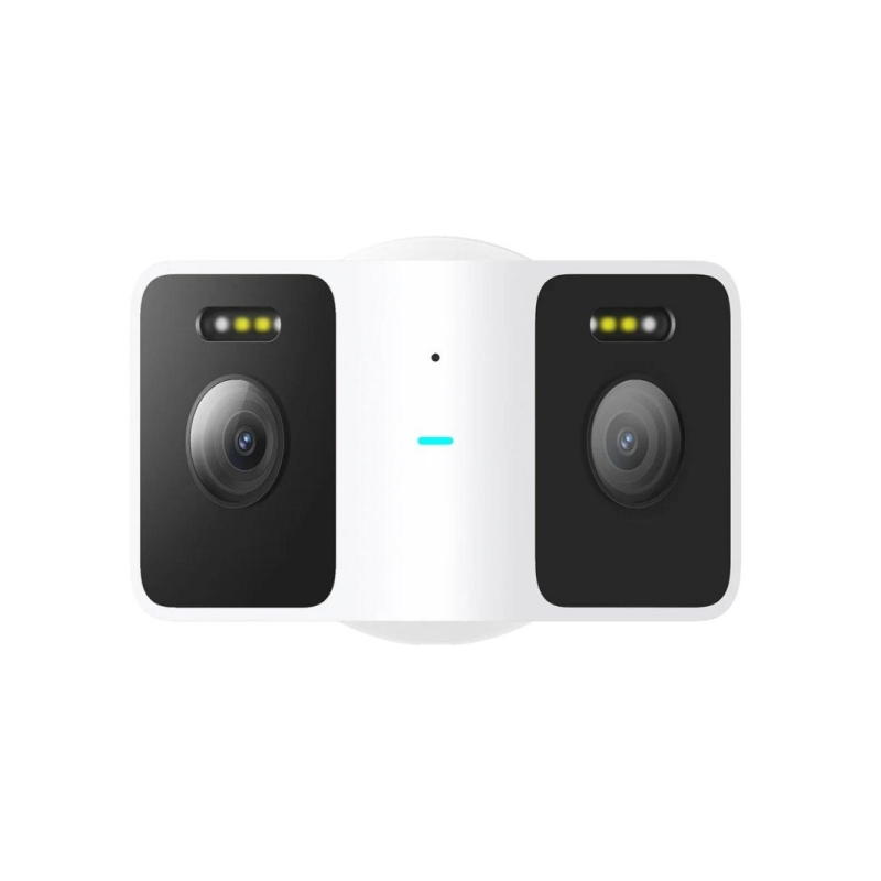 Caméra extérieure Xiaomi CW100 à double caméra - Double objectif ultra grand-angle - Résolution 2K 3 MP - Vision nocturne couleu