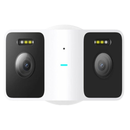 Caméra extérieure Xiaomi CW100 à double caméra - Double objectif ultra grand-angle - Résolution 2K 3 MP - Vision nocturne couleu