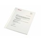 Esselte Porte-Documents A4 - PP - Verre Extra Lisse Qualité Luxe - Multi-Trou-11 - Boîte 100 - Transparent