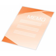 ✅ GBC Portfolio Plastification Documents A5 2x125 Microns Transparent Brillant 216x303Mm couleur Transparent en stock