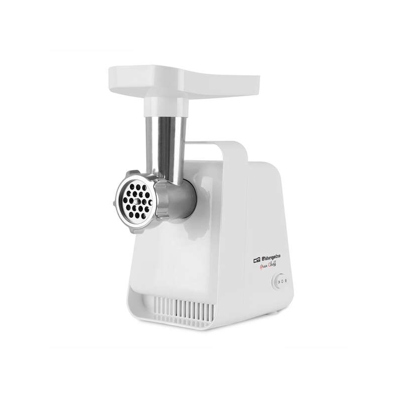 Hachoir à viande efficace Orbegozo MP 2000 - Moteur puissant de 600 W - Facile à nettoyer et à démonter - Comprend des accessoir