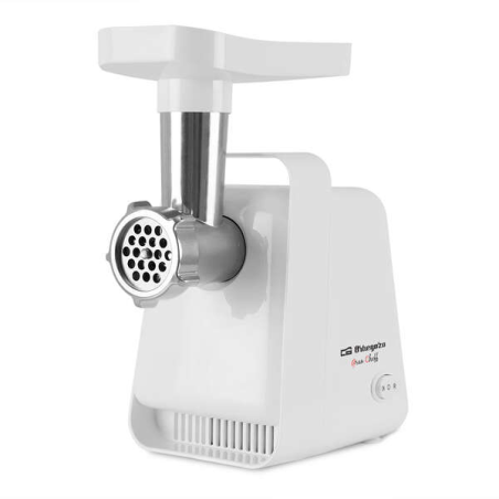 Hachoir à viande efficace Orbegozo MP 2000 - Moteur puissant de 600 W - Facile à nettoyer et à démonter - Comprend des accessoir