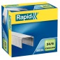 Rapid Confort Boite de 5000 Agrafes 24/6 - Jusqu'à 20 Feuilles - Fil Souple - Epingle 6mm