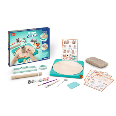 Atelier céramique Maped Terra Studio - Kit enfant complet et facile à utiliser - À partir de 5 ans