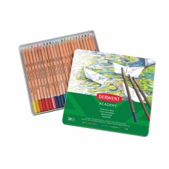 Derwent Lot de 24 Crayons Aquarelle