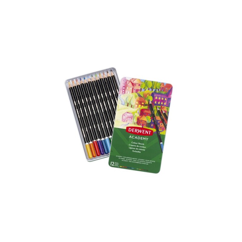 Derwent Lot de 12Crayons Couleur