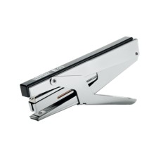 ✅ Agrafeuse à pince Rapid E10 - Jusqu'à 15 feuilles - Pour agrafes n° 10 - Agrafage fermé - Couleur chrome/n en stock