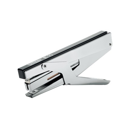 ✅ Agrafeuse à pince Rapid E10 - Jusqu'à 15 feuilles - Pour agrafes n° 10 - Agrafage fermé - Couleur chrome/n en stock