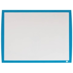 ✅ Nobo Petit Tableau Blanc Magnétique 585x430 - Cadre aux Couleurs Vives - Accessoires de Tableau Blanc Assorti en stock