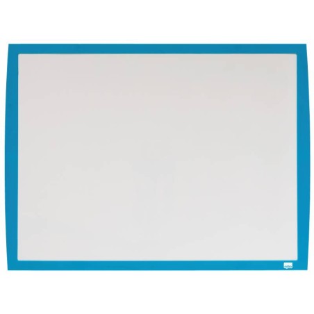 ✅ Nobo Petit Tableau Blanc Magnétique 585x430 - Cadre aux Couleurs Vives - Accessoires de Tableau Blanc Assorti en stock