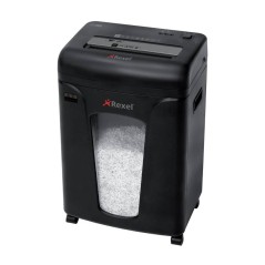 Rexel Mercury Microcut Destructeur - Anti-bourrage - Jusqu'à 8 Feuilles - Détruit Agrafes, Clips et Cds - Capacité Bac 21L, 220