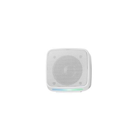 Enceinte compacte Mars Gaming MS-PRO 10 W - Alimentation USB - Éclairage RGB - Prise jack 3,5 mm - Câble de 80 cm - Blanche