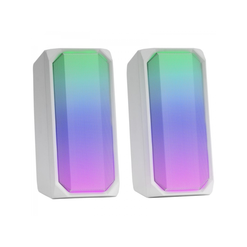 Haut-parleurs de jeu Mars Gaming MSRGB - Puissance 15 W - RGB FULL MESH - Bluetooth 5.0 - Son multi-niveaux DSP - Boîtier de com