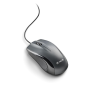Souris USB NGS Musk 1200 dpi - Laser - 3 boutons - Ambidextre - Noir