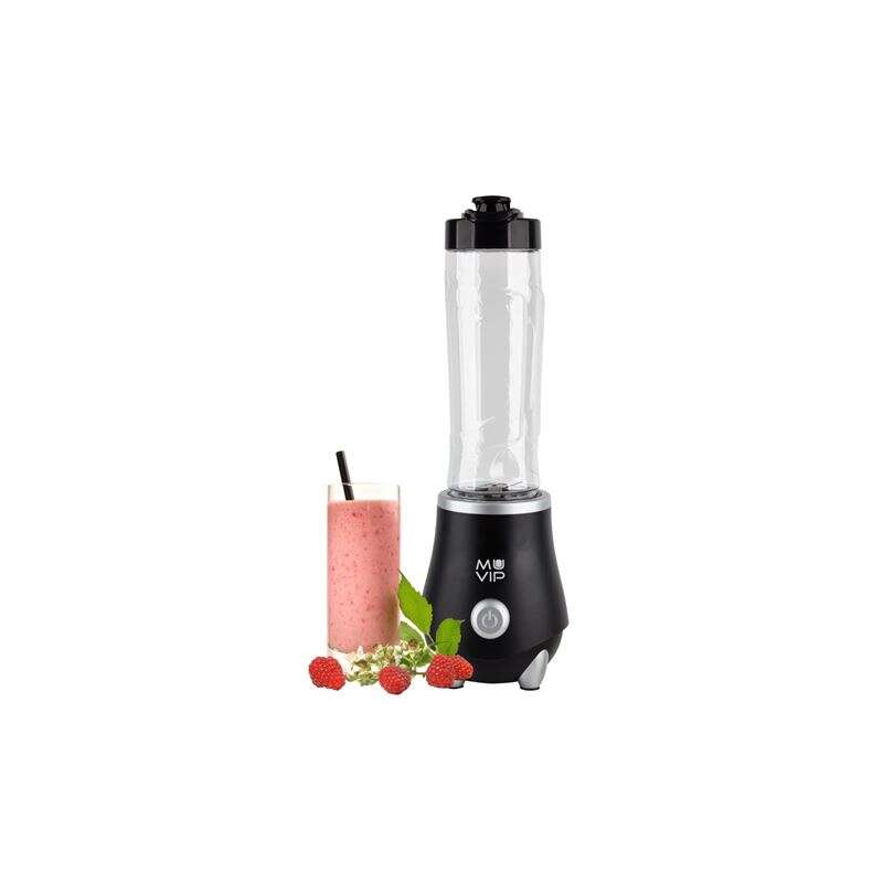 Muvip Glass Blender 250W 600ml - Lames en acier inoxydable - Verrouillage de sécurité