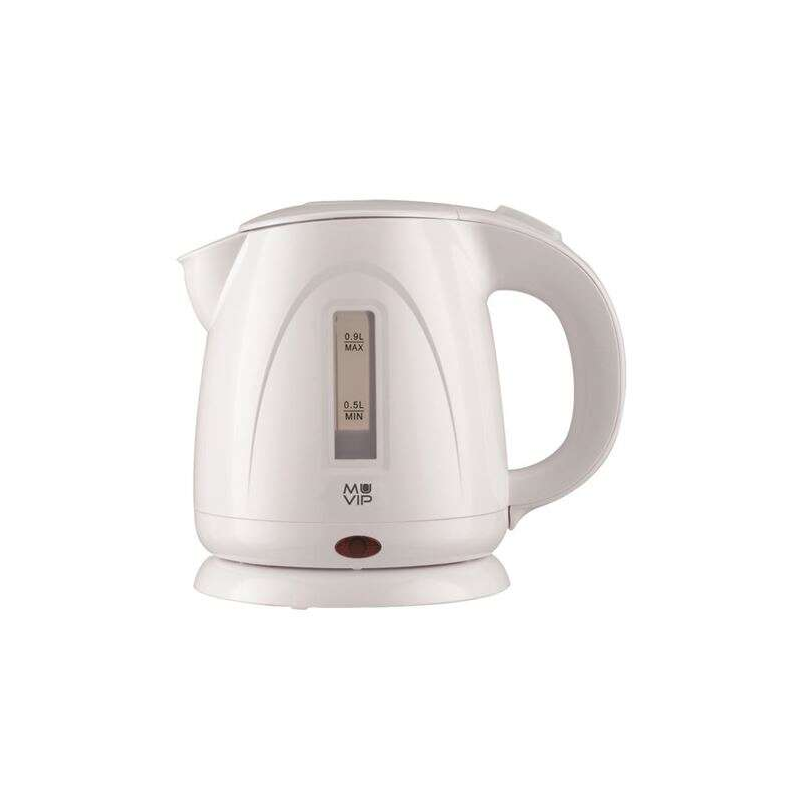 Bouilloire électrique Muvip 1300W - Capacité 0,9L - Indicateur de niveau - Base pivotante