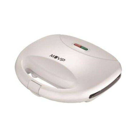 Muvip Sandwich Maker 750W - 2 Sandwiches - Plaques avec Coupe au Milieu - Nettoyage Facile