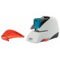 Agrafeuse électrique Rapid Supreme R5050E - 50 feuilles - chargement cartouche - durable - argent/orange