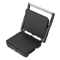 Muvip Sandwich Maker Grill 2200W - Ouverture jusqu'à 180º - Température réglable - Plateau supérieur inclinable - Poignée Cold T
