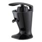 Muvip Black Design Juicer électrique 160W - Poignée confortable pour presser - Filtre en acier inoxydable - Système anti-goutte