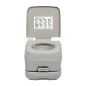 Toilette Chimique Portable Muvip - Dépôt 10L - Réservoir d'Eau 12L - Pompe Manuelle à Soufflet