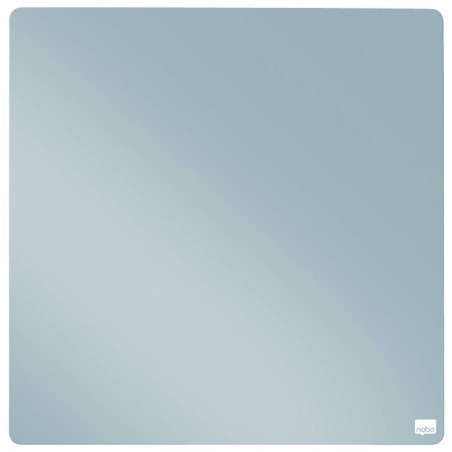 ✅ Nobo Petit Tableau Blanc Magnétique 360mmx360mm - Sans cadre - Carreaux effaçables à sec - Gris couleur gri en stock