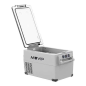 Réfrigérateur à compresseur portable Muvip 35L - Protection de la batterie du véhicule - Lumière LED - Température -20º/+20º - C