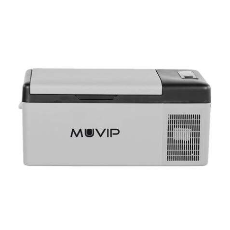 Réfrigérateur à compresseur portable Muvip 15L - Lumière LED - Protection de la batterie - Température -20º/+20º - Connexion 12/