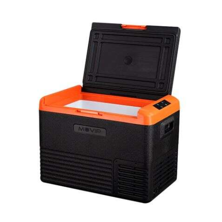 Réfrigérateur à compresseur portable Muvip 40L - Protection de la batterie du véhicule - Température -20º/+20º - Connexion 12/24