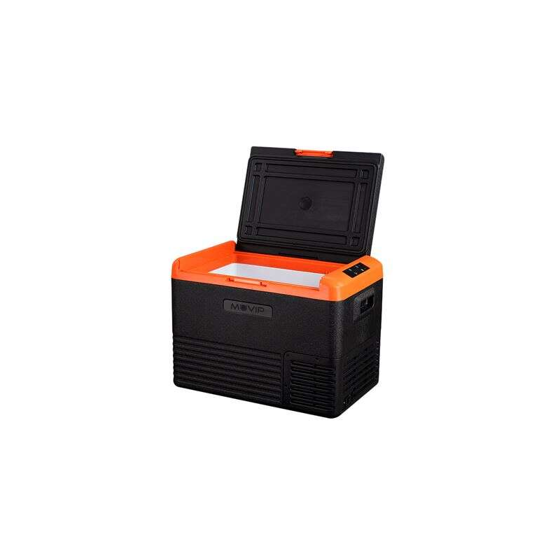 Réfrigérateur à compresseur portable Muvip 50L - Protection de la batterie du véhicule - Température -20º/+20º - Connexion 12/24