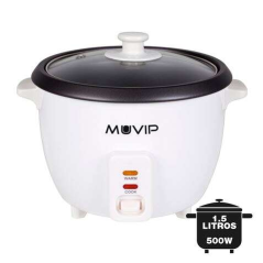 Cuiseur à Riz Muvip - Capacité 1,5 Litres - Puissance 500W - Système de Cuisson et de Chauffage - Récipient Intérieur en Alumini